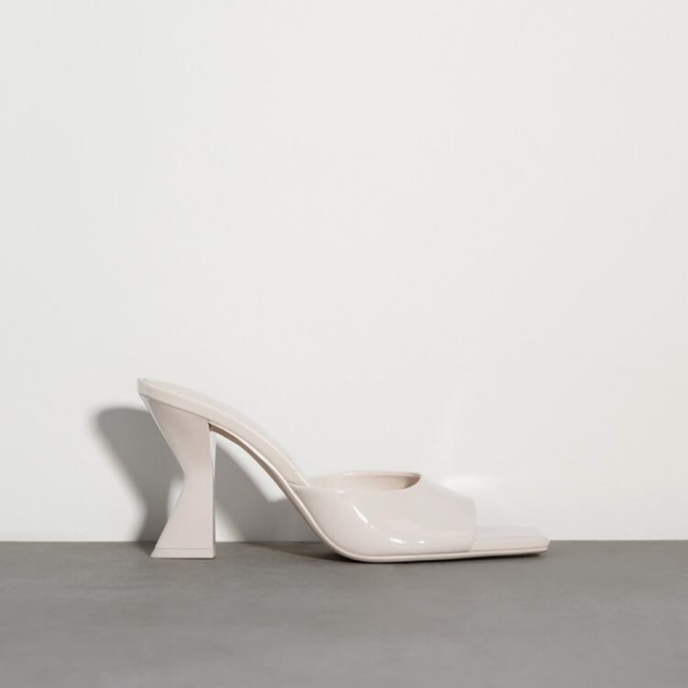 Zara Geometric Heels (Size 8)